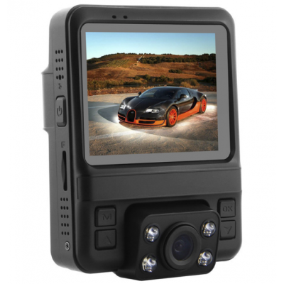 GS65H dual lens Hd 1080p night vision ultra wide angle dash cam Lianyong 96655 built in GPS track